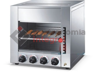 Gratinador a gas 45 x 35 útil - Flamemax