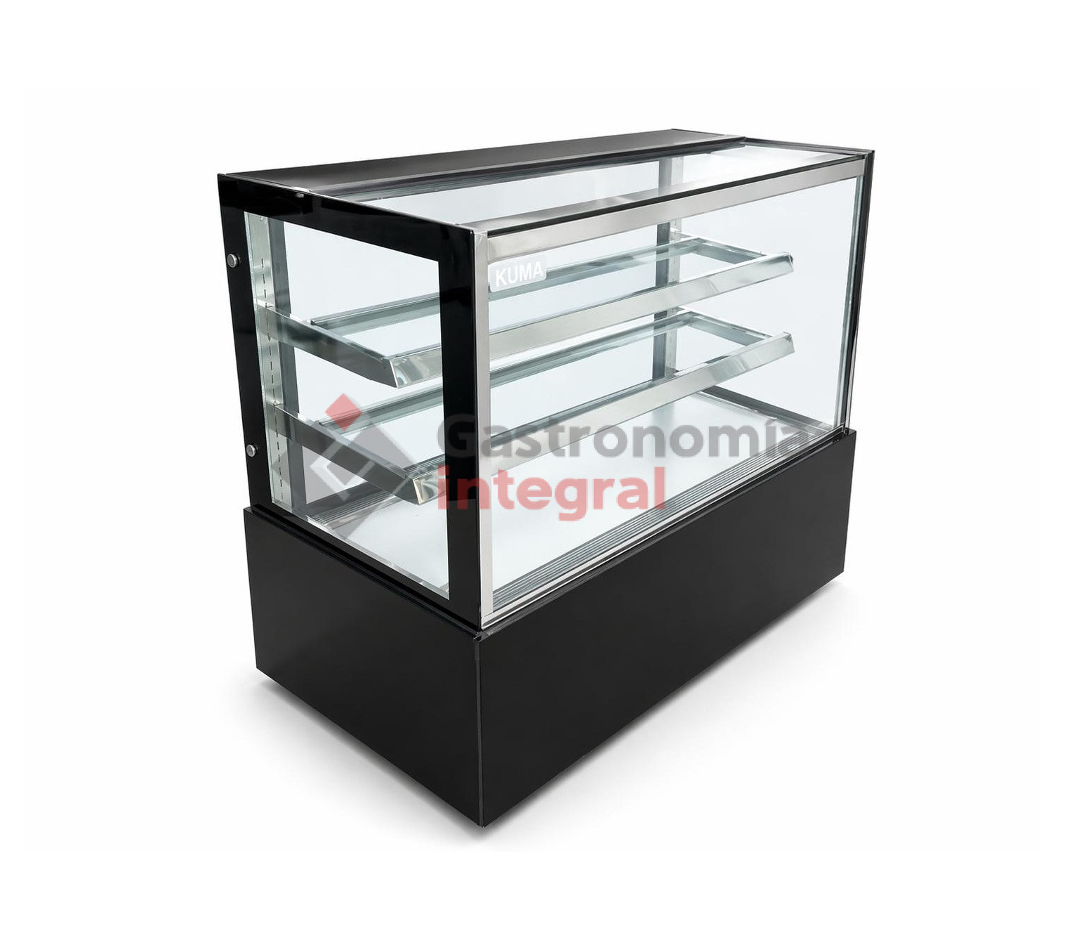 Vitrina confitera recta base de granito medida 1.20 metros Kuma