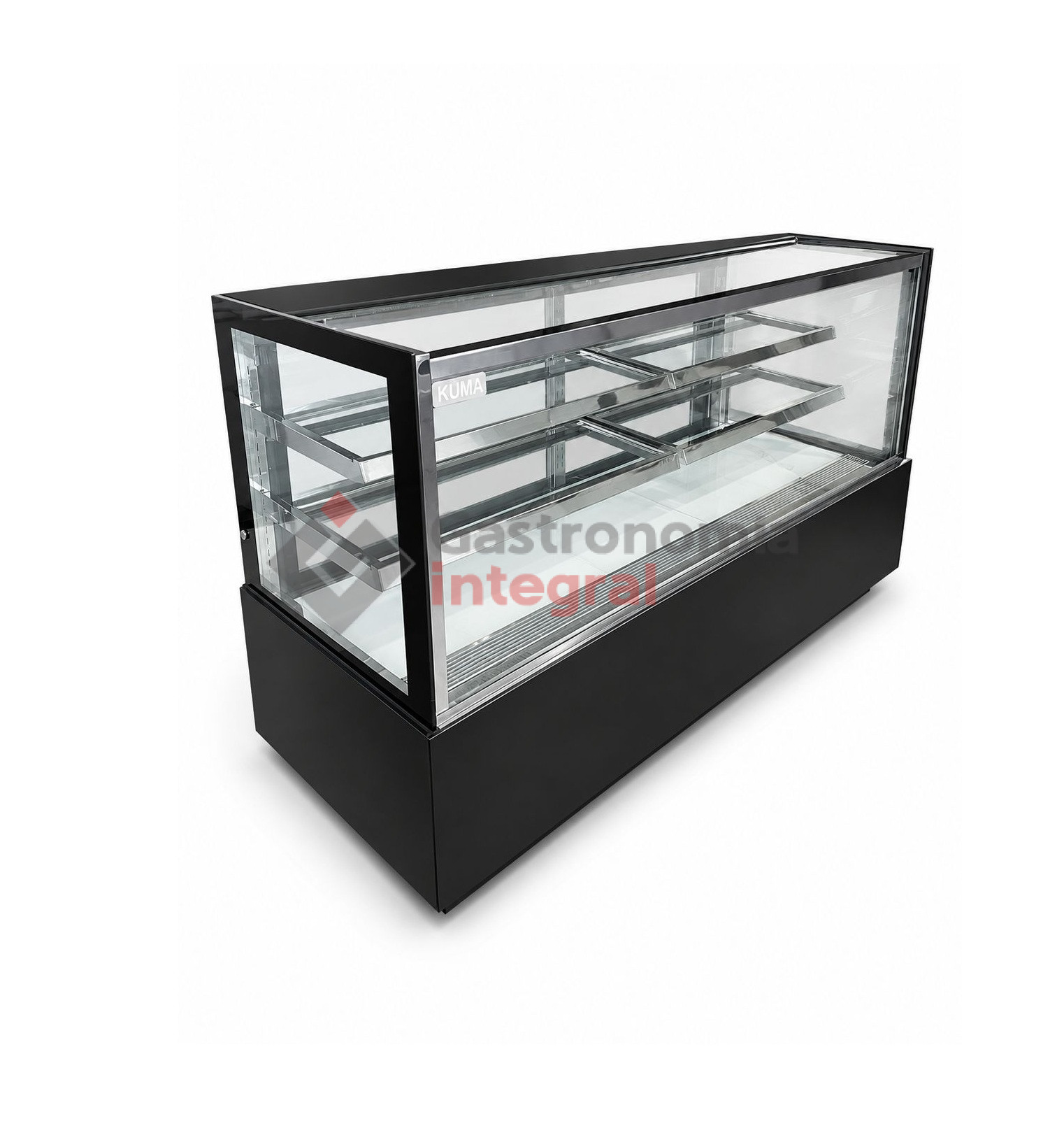 Vitrina confitera recta base de granito medida 1.80 metros - Kuma