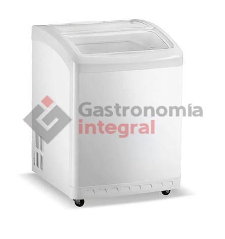 Freezer horizontal 156 litros tapa de vidrio - Kuma