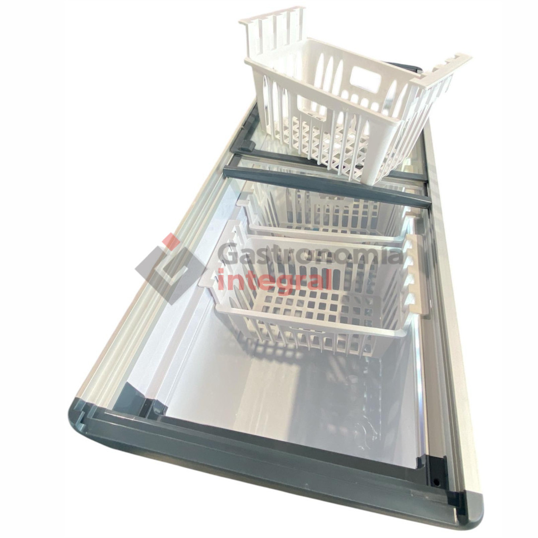 Freezer horizontal tapa de vidrio 516 litros - Kuma - Imagen 8