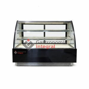 Vitrina confitera curvo base de granito medida 1.50 metros - Kuma