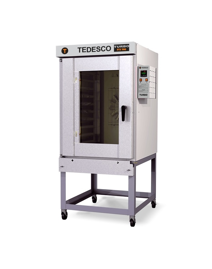 Horno Turbinado gas 10 bandejas Tedesco